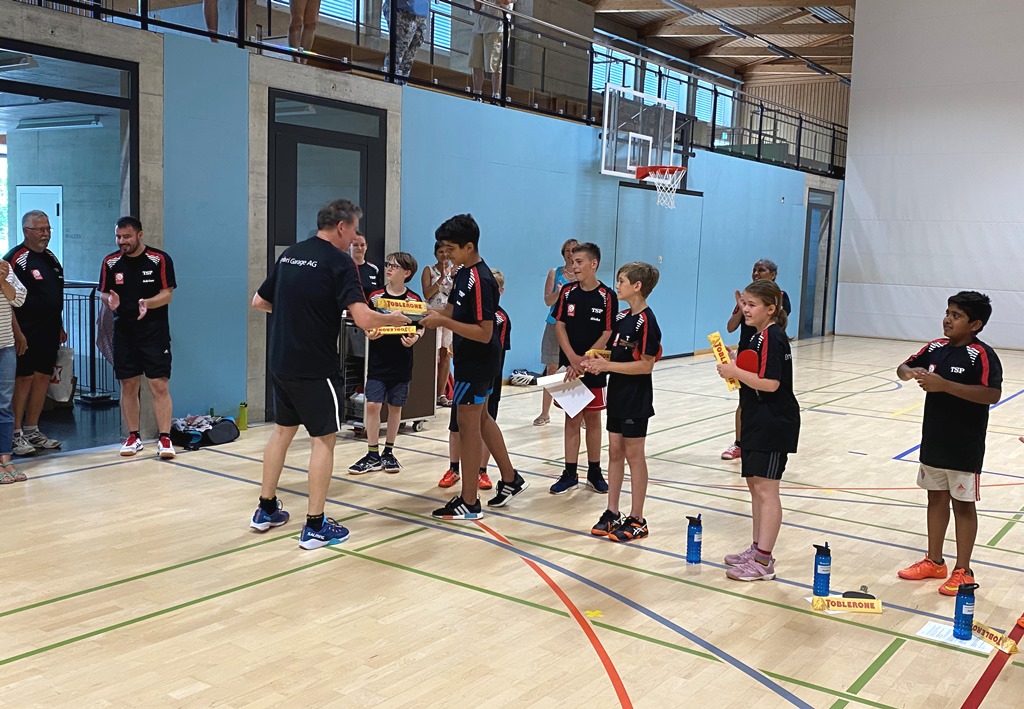 Siegerehrung Nachwuchs