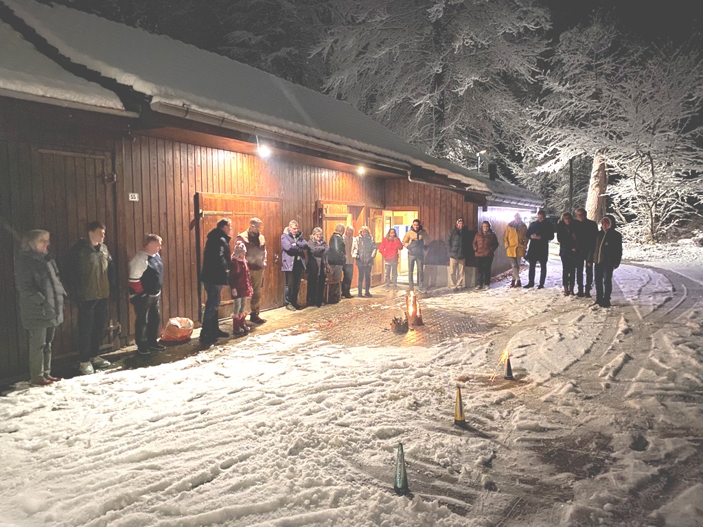 Vor dem grossen Feuerwerk